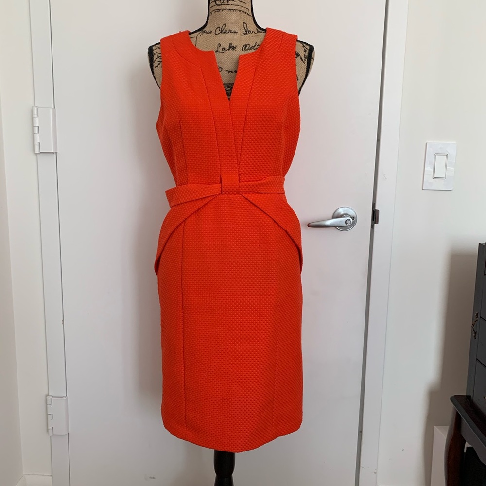 Maeve dress in beautiful orange, classy